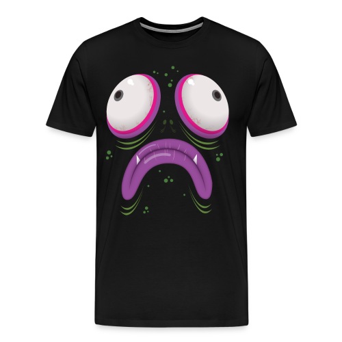 halloween monstre poisson - T-shirt Premium Homme