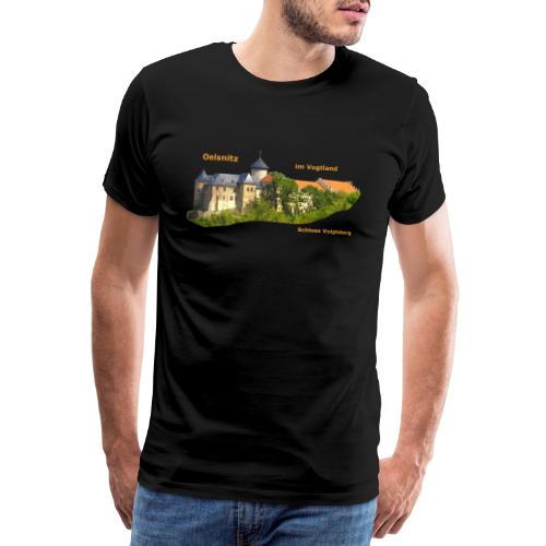 Oelsnitz Vogtland Schloss - Männer Premium T-Shirt