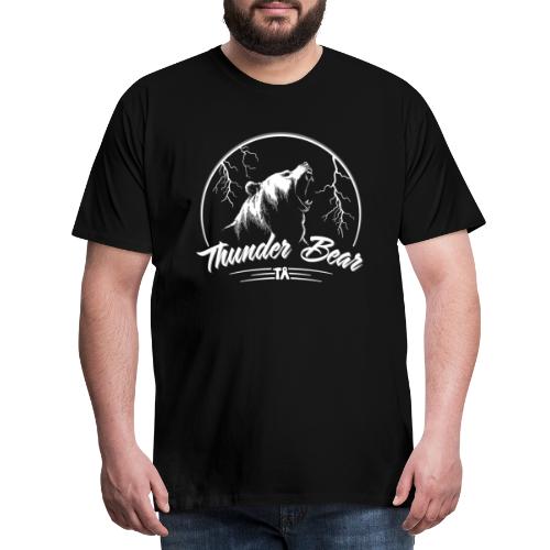 Thunder Bear - Premium-T-shirt herr