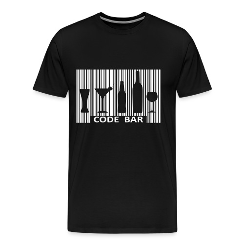 Code bar - T-shirt Premium Homme