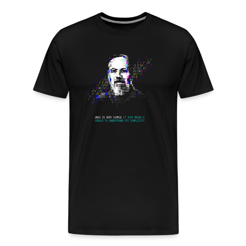 Dennis Ritchie - Tech Heroes Series - Men's Premium T-Shirt