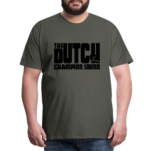The Dutch Champion Sound BLACK - Men's Premium T-Shirt