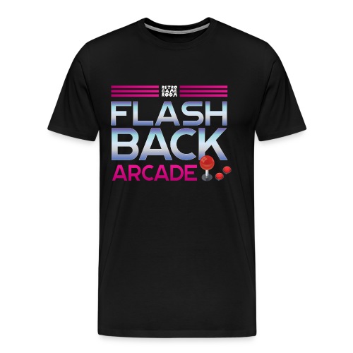 flash back logo png - Men's Premium T-Shirt