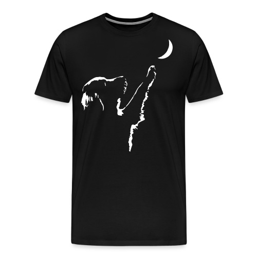 dog moon - T-shirt Premium Homme