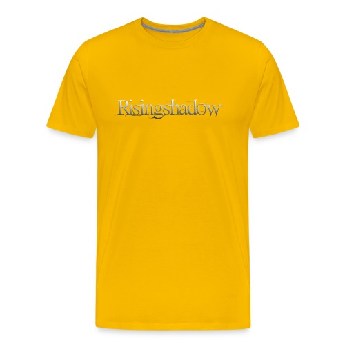Risingshadow vaalea - Miesten premium t-paita