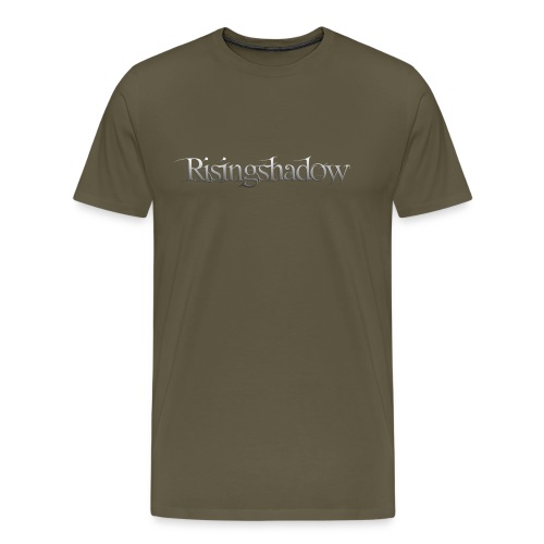 Risingshadow vaalea - Miesten premium t-paita