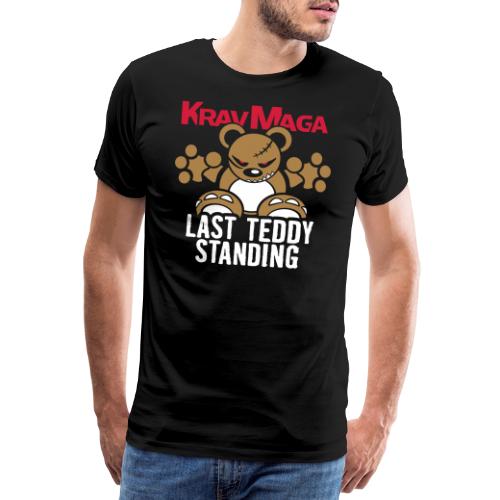 Teddy »KravMaga« – Only Black! - Männer Premium T-Shirt