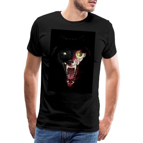Zombie Wolf - Men's Premium T-Shirt