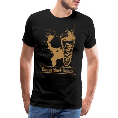 Düsseldorf Deluxe Eisbecher T-shirt Motiv - Männer Premium T-Shirt