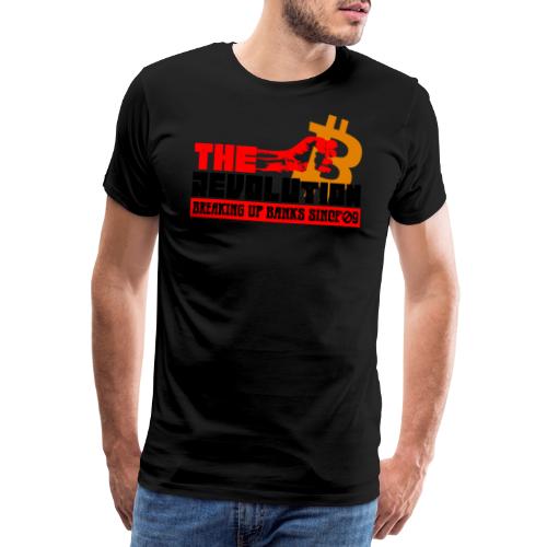 Die Bitcoin Revolution - BTC Revolution - Männer Premium T-Shirt
