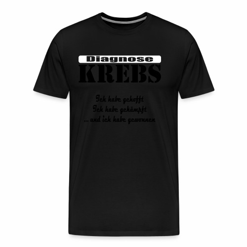 Diagnose Krebs by Claudia-Moda - Men's Premium T-Shirt