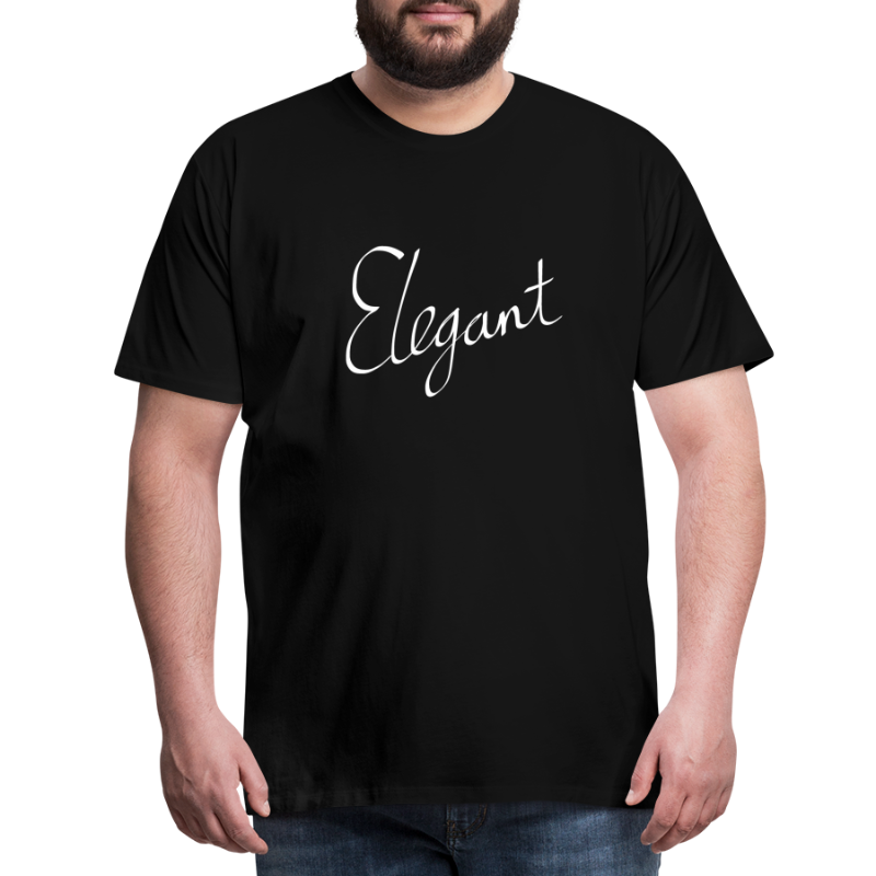 Elegant White - Men's Premium T-Shirt