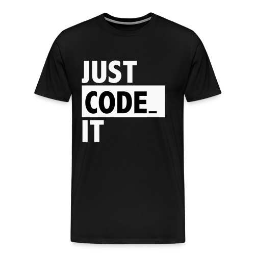 just code it - T-shirt Premium Homme