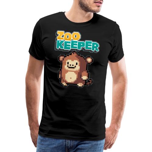ZooKeeper Gibbon - Men's Premium T-Shirt