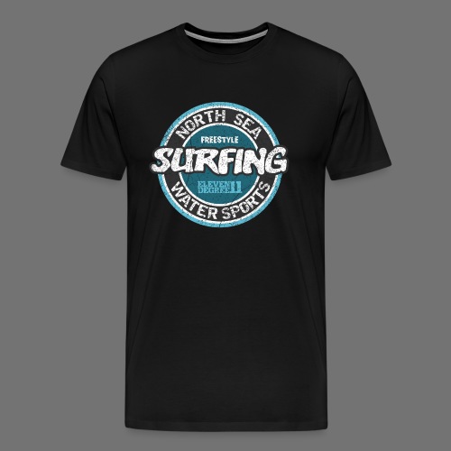 North Sea Surfing (oldstyle) - Miesten premium t-paita