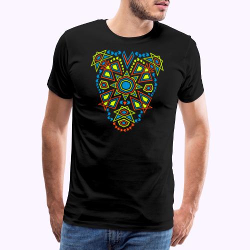 Tribal Sun Front - T-shirt Premium Homme