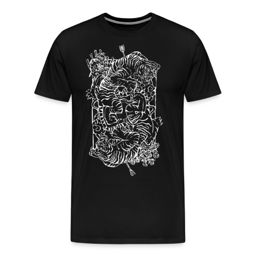 Tiger Print - Men's Premium T-Shirt