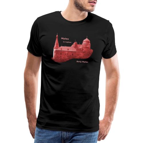 Mylau Vogtland Burg - Männer Premium T-Shirt