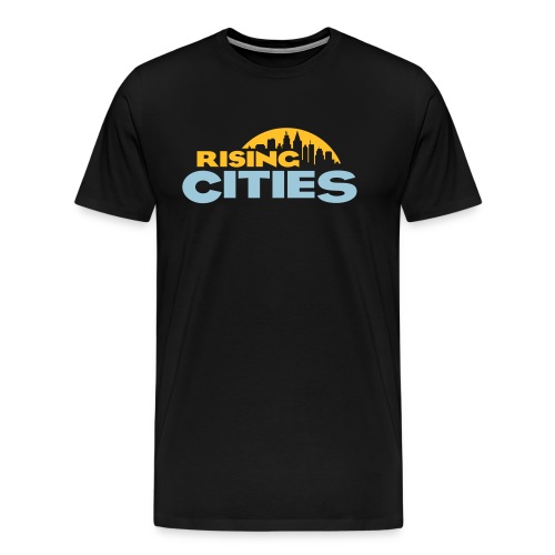 Rising Cities Logo stylized - Männer Premium T-Shirt
