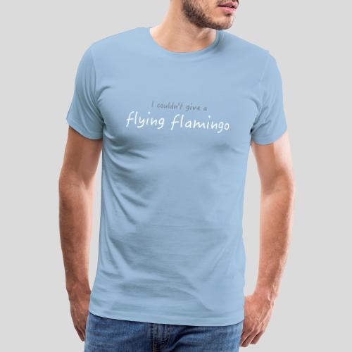 Flying Flamingo - Men's Premium T-Shirt