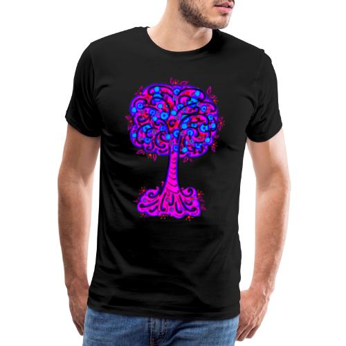 Baum, Blüten, Wald, Wandern, Natur, Blumen - Männer Premium T-Shirt