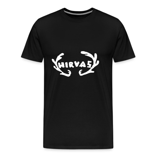 Hirvas vaalea - Miesten premium t-paita