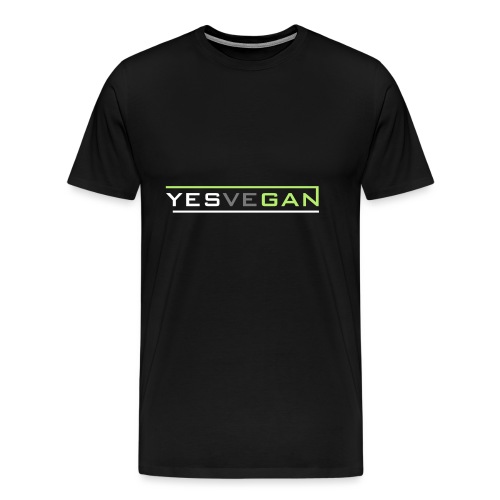 YESVEGAN - Männer Premium T-Shirt