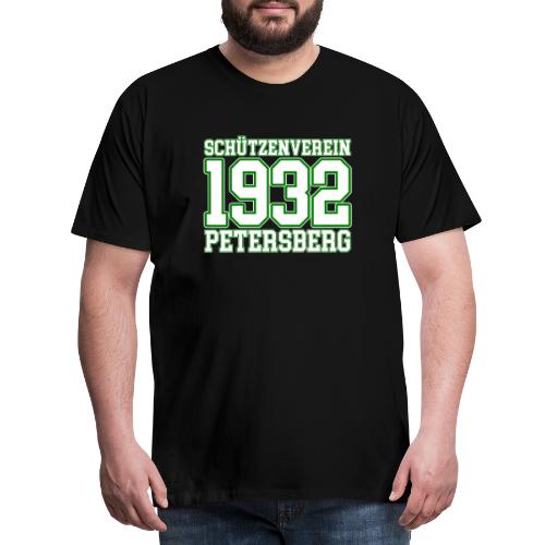 Logo Schützenverein 1932 e.V. Petersberg - Männer Premium T-Shirt