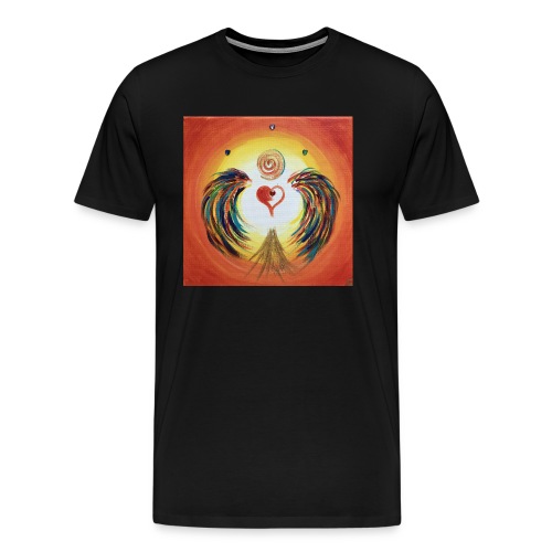 Serce anioła radości - Koszulka męska Premium