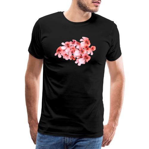 Hornveilchen rosa - Männer Premium T-Shirt