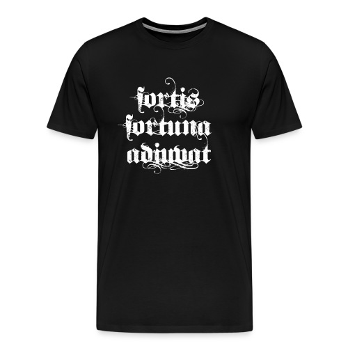 Fortis fortuna adiuvat - Koszulka męska Premium