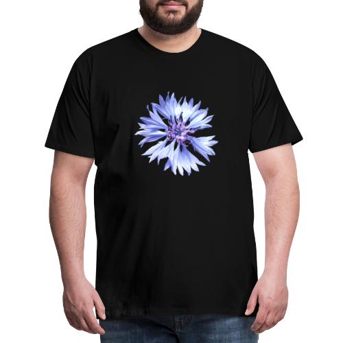 Kornblume blau Blume Sommer - Männer Premium T-Shirt