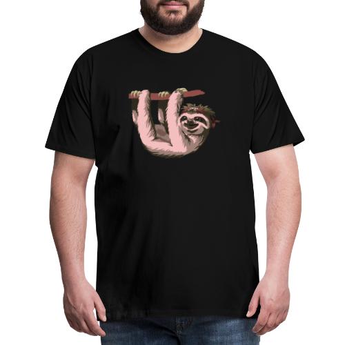 Faultier - Männer Premium T-Shirt