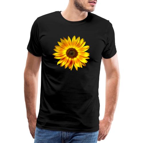 Sonnenblume gelb Sommer - Männer Premium T-Shirt