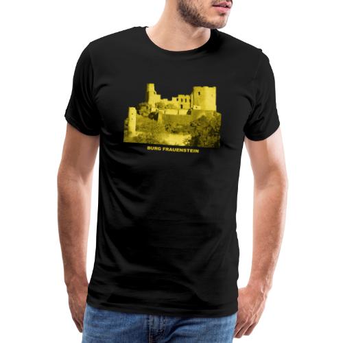 Frauenstein Burg Ruine Erzgebirge Sachsen - Männer Premium T-Shirt