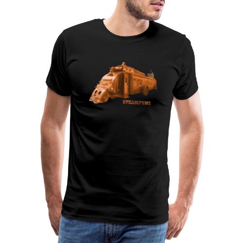 Steampunk Lokomotive Oamaru Neuseeland - Männer Premium T-Shirt