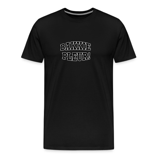 Bakkie Pleur (zwart) - Mannen Premium T-shirt