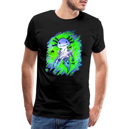 Axolotl - Miesten premium t-paita