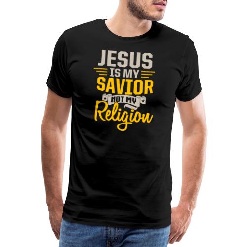 Jesus ist mein Erlöser - Männer Premium T-Shirt