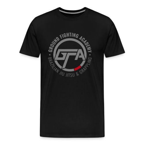 GFA logo (grijs) - Mannen Premium T-shirt