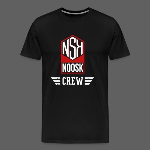 NOOSK CREW [ROUGE] - T-shirt Premium Homme