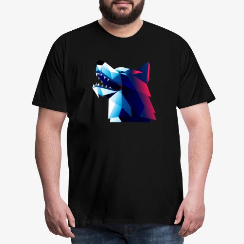 Dog's Head Hund Wolf - Männer Premium T-Shirt