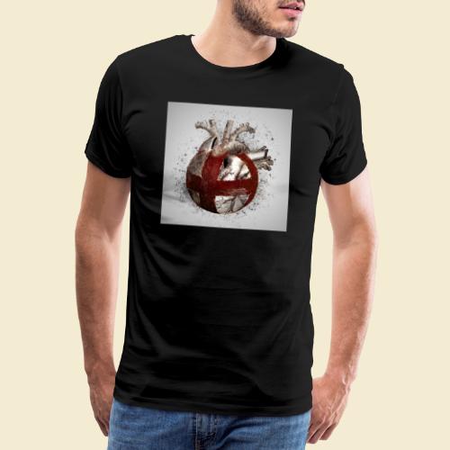 Radball Herz - Männer Premium T-Shirt