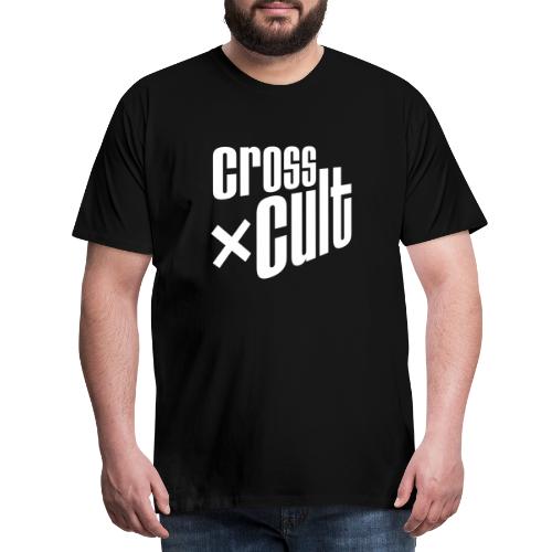 Cross Cult Logo Weiß - Männer Premium T-Shirt