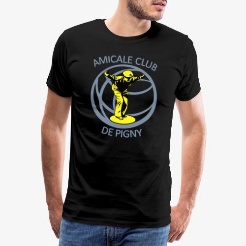 AMICALE CLUB DE PIGNY : LOGO + ÉCRITURE - T-shirt Premium Homme