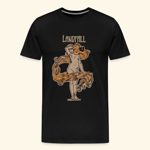 LANDFALL FLORA NEGRA COLOUR - Männer Premium T-Shirt
