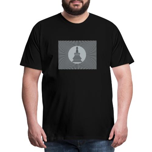 Stupa Dharma Buddha - Männer Premium T-Shirt
