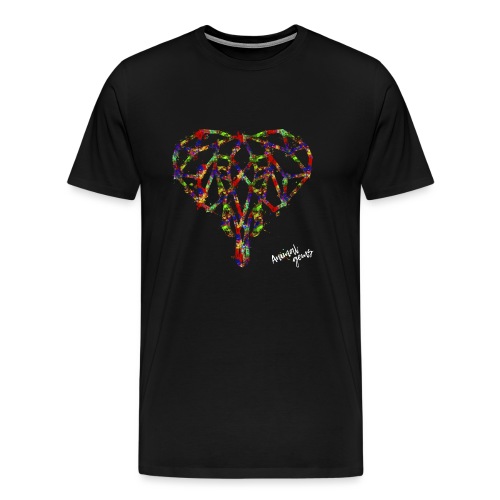Elephant splash - Camiseta premium hombre