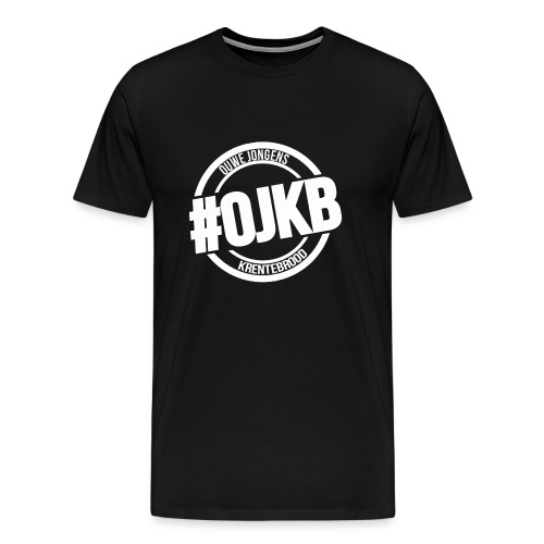 OJKB Witte Opdruk - Mannen Premium T-shirt