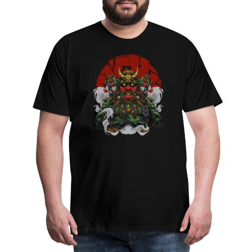 in MOT we trut samurai - Männer Premium T-Shirt